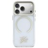 Etui Karl Lagerfeld IML KL Script Logo   MagSafe do iPhone 17 Pro Max przezroczysty